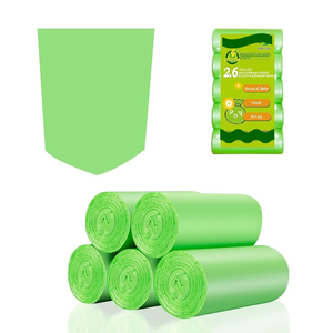 Bolsa de camiseta en rollo, superventas 2026, precio de fábrica, 100% compostable, biodegradable, sostenible, 30L 40L - Product Image 2