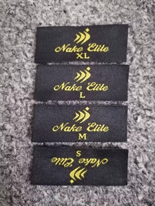 Etiqueta Tejida Personalizada con Logotipo, Etiqueta de Tela Impresa en Serigrafía para Ropa, Bolsas y Zapatos - Product Image 5