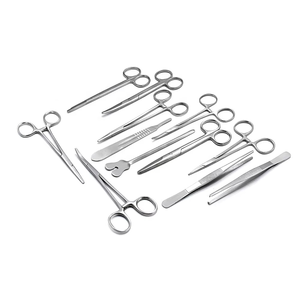 ชุดเครื่องมือผ่าตัดเล็ก 13 ชิ้น พรีเมียม ผลิตจากสแตนเลสสตีล ชุดอุปกรณ์ผ่าตัดทั่วไป พร้อมกล่องเก็บ ได้รับมาตรฐาน CE ISO - Product Image 6