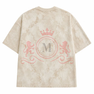 เสื้อยืดทรงหลวมสไตล์ลำลอง สีซีดแบบซันเฟด ดีไซน์ไหล่ตก เนื้อผ้านุ่ม สวมใส่สบาย ทันสมัย เหมาะกับทุกวัน - Product Image 3