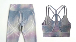 Conjuntos de Yoga para Mujer, Diseño Premium, Ligeros, a Cuadros, de Secado Rápido, con Logotipo Personalizado, Tallas Grandes, Cintura Elástica, Transpirables - Product Image 5