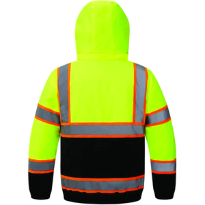 Veste de sécurité durable, gilet réfléchissant haute visibilité pour la construction, l'entrepôt, la logistique et les travaux en extérieur - Product Image 6
