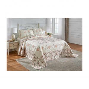 Nuevo borde gris elegante respetuoso con el medio ambiente bordado cama doble suave y cómodo Ideal para habitaciones de invitados de moda o espacios para niños - Product Image 4