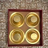 Juego de Dabara de Latón de Lujo con 1 Compartimento y Diseño Desmontable para Uso en Hoteles, Restaurantes y por Adolescentes - Product Image 5