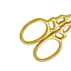 Ciseaux professionnels simples en acier inoxydable pour la coupe des ongles, lames courbées aiguisées pour la manucure et les soins des cuticules - Prix raisonnable - Product Image 6