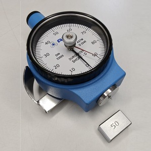 Best ADIS SH D EX Portable Precision Shore D Durometer Hardness Tester ASTM D2240 DIN 53505 Aluminum Alloy <b>Rubber</b> <b>Plastic</b> Gauge - Product Image 6