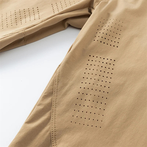 Motorcycle Leather Cordura Riding Pants with CE Removable <b>Knee</b> & Hip <b>Protectors</b> | Waterproof Biker Trousers | Hike Impex - Product Image 5