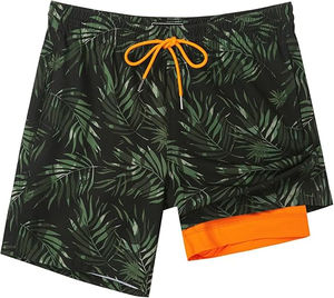 กางเกงขาสั้นชายหาดลำลองคุณภาพสูงแบบสั่งทำ OEM สำหรับผู้ชาย  รักษ์โลก กันลม ระบายอากาศได้ดี ลายพิมพ์แบบ Sublimation สำหรับฤดูร้อน - Product Image 5