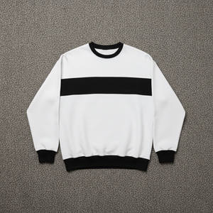 Sweat à capuche pour homme, design élégant, coupe ample, col roulé, style streetwear décontracté, 100% coton 450 g/m², impression en relief, collection automne, ODM - Product Image 1