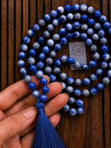 Mayrabygungun Natural Ball Shape Religious Prayer Beaded Necklace Hand-made 8.5mm Plating Unisex Gift - Product Image 3