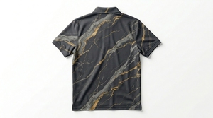 Camisetas de Golf de Punto Sólido para Hombre, Transpirables, Última Moda, Manga Corta, Alta Calidad, Impresión de Logotipo Personalizado, Spandex/Poliéster - Product Image 2