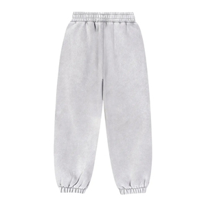 กางเกงวอร์มผู้ชายผู้หญิงเอวยางยืด มีเชือกผูก ขาตรง ทรงหลวม สไตล์ลำลอง รับผลิตแบบ OEM ODM - Product Image 6