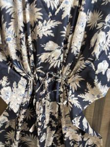 Caftán de Algodón Ecológico para Mujer, Estampado Floral, Vestido Maxi Holgado, Estilo Boho, para Uso Diario, Playa, Kimono de Verano - Product Image 3