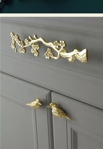 <b>Brass</b> Cabinet <b>Pulls</b> Handles Antique Style <b>Drawer</b> Knobs, Luxury Wardrobe Door Handles Classic Furniture Hardware - Product Image 3