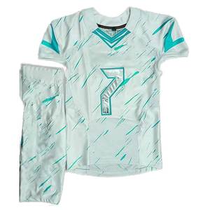 Uniformes de Fútbol Americano Personalizables de la Mejor Calidad con Manga Corta, Logotipo Personalizado, Tela de Secado Rápido y Transpirable, MOQ Bajo - Product Image 6