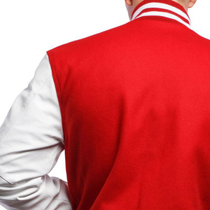 High Quality Printed Varsity <b>Jackets</b> for <b>Men</b> Custom Embroidered Logo <b>Long</b> Sleeved Stand Collar Wholesale Winter Formal Style - Product Image 6