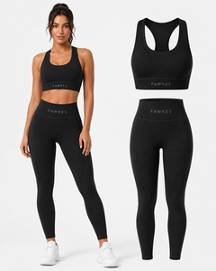 Nouveaux ensembles de yoga tendance 2026 – Tenues de sport pour femmes de qualité supérieure – Ensembles d'entraînement pour femmes à bon prix – Vêtements de gym pour femmes – Ensembles de yoga OEM - Product Image 1