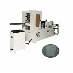 Máquina Plegadora de Servilletas de Papel Tipo <span class=keywords><strong>Canguro</strong></span> con Certificación CE, Plegado 1/8 - Product Image 1