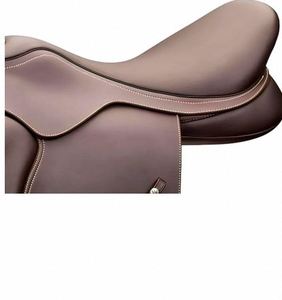 Silla de montar inglesa de cuero duradero de alta calidad para montar regularmente y entrenar caballos, silla de cuero suave a bajo precio. - Product Image 4
