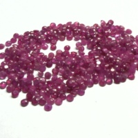 Rubis naturels de haute qualité certifiés IGI, 3 mm, coupe brillante rouge naturelle, pierres précieuses de différentes tailles, fabrication de bijoux RIDA CREATIONS RC