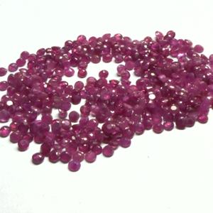 Piedras Preciosas de Rubí Natural de 3 mm con Certificación IGI de Alta Calidad, Corte Brillante, Tamaños Calibrados para Joyería, RIDA CREATIONS RC R65895 - Product Image 5