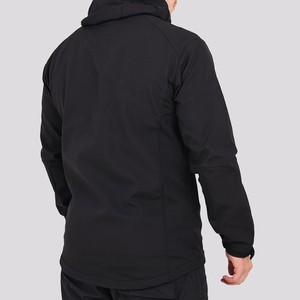Vestes pour hommes avec logo personnalisé, en nylon imperméable, fermeture éclair, manches longues, fermeture à boucle et col montant, poche pour le sport et les activités de plein air - Product Image 2