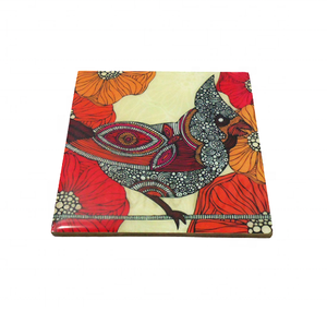 Vente chaude Meilleur design Dessous de verre imprimés sans bois Ensemble de 4 pièces directement de l'Inde Fabricant d'ébauches à usage de cuisine Prix de gros - Product Image 2