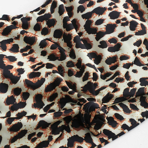 New Arrival Premium Quality Women's 2 High Cut Bikini Sets Customizable Animal Pattern Design Quick Dry Spandex/Polyester Beach - Product Image 5