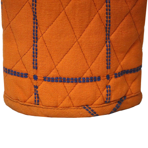 Gants de four à motif à carreaux, personnalisés, écologiques et doux, pour la cuisine et le four, au prix le plus bas. - Product Image 3