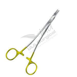 Pinza Portaagujas Olsen Hegar Manual de Alta Calidad, Tijeras de 17 cm, Instrumentos Quirúrgicos de Acero Inoxidable, Portaagujas para Sutura, CE - Product Image 2