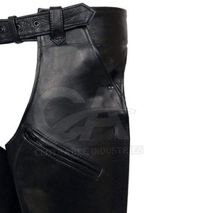 Fitting Protective Leg Cover For Riders Stylish Horseback Training Apparel Men Women <b>Riding</b> <b>Chaps</b> Classic Black Brown Leather - Product Image 5