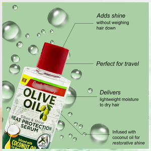 Suero Capilar con Protección Térmica de Aceite de Oliva, Anti-Frizz, Brillo Sedoso, Cruelty-Free, Unisex, para Peinado Térmico, Anti-Caída del Cabello - Product Image 4