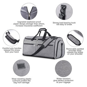 Luxury Large Capacity Gym Duffle <b>Bag</b> & Travel <b>Bag</b> Quilted Tote for Men & Women Durable Polyester Lining Fashion Athleisure Style - Product Image 6