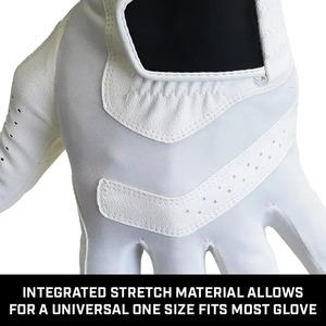 High Quality Durable Sports Golf Gloves for Adults Soft Breathable Cabretta Genuine Leather <b>Light</b> Weight Long Lasting Hand Fit - Product Image 2