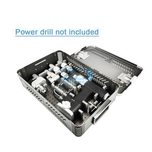 Boîte de stérilisation multifonctionnelle pour perceuse à os électrique, autoclavable, pour instruments orthopédiques, ensemble de quatre ou sept pièces - Product Image 4