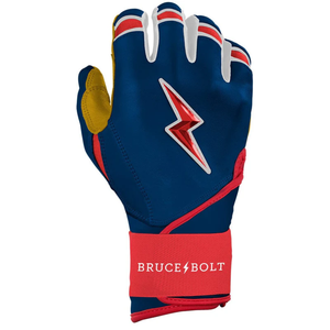 High Quality <b>Baseball</b> Batting Gloves Bruce Bolt Inspired Soft Leather Design For Maximum <b>Bat</b> Control Batting Gloves - Product Image 4