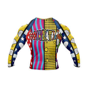 Brand New 2026 Best Manufactured Oem Most Popular Design Rash Guard Men Gym Wear Rash Guard Stylish Breathable Compression Shirt - Product Image 6