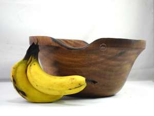 100% Pure Handmade Wooden <b>Bowl</b> With Artisanal Look And Smoothness Wood <b>Bowl</b> Ideal For Dry <b>Snacks</b> And Fruits - Product Image 6