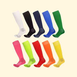 <b>Socks</b> for Football <b>Running</b> Standard Breathable Anti-Slip Knitted Summer Crew Body Logo Men's Letter Compression <b>Socks</b> Custom - Product Image 1