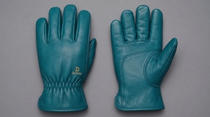Gants de sécurité en cuir Dumela, longueur poignet, rayés, respirants, doublés de coton, thermiques, pour l'hiver, usage quotidien en extérieur - Product Image 1