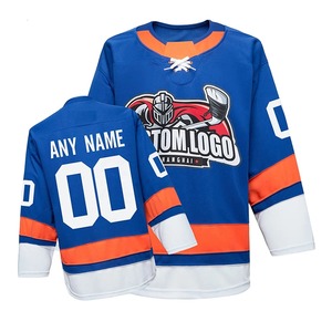 Camisetas de Hockey Personalizadas Premium para Hombre, Estilo Hip Hop Vintage con Cordones, 100% Poliéster de Secado Rápido, Antibacterianas, Letras Cosidas - Product Image 6