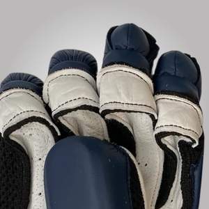 Gants de cricket d'été pour hommes, couleurs personnalisées, en cuir et coton, design à doigts complets, sangle de poignet réglable, antidérapants, à enfiler - Product Image 6