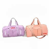 Sac de sport Oxford durable très vendu, grande capacité, tissu imperméable, compartiment à chaussures, pour voyage en extérieur, unisexe, fermeture éclair, souple