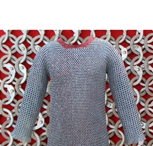 Stainless Steel Chainmail Top Full 3D Welded Design Antique Armor Clothing Round Shape Fashion Metal Craft - Product Image 3