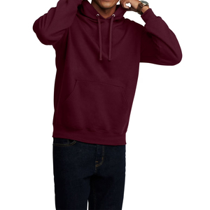 Sweat à capuche personnalisé brodé avec votre logo, doublé, pour hommes, vente en gros, impression en relief, molleton de coton 180 grammes, pull épais - Product Image 3