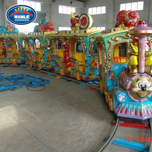 Tren Turístico Eléctrico para Exteriores, <span class=keywords><strong>Paseo</strong></span> en Tren para Parques, Resorts, Calles Peatonales y Plazas - Product Image 2