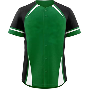 Maillots de softball et de baseball de haute qualité fabriqués en usine OEM, design personnalisé avec impression par sublimation, sergé et sérigraphie - Product Image 4