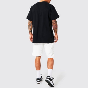 Wholesale Custom Basketball HeavyWeight Cotton Sweat <b>Shorts</b> Men Acid Wash Ripped Streetwear Embroidery <b>Joggers</b> <b>Shorts</b> - Product Image 4