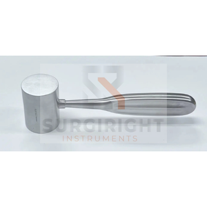 Best Quality MALLET KIRK 7 1/2inch Stainless Steel Head Manual 1lb 7oz Orthopedic Surgical Instrument 1 Year Instrument By <b>Blush</b> - Product Image 1