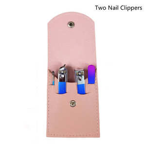 ชุดกรรไกรตัดเล็บสแตนเลส 4/12/16 ชิ้น สำหรับใช้ในร้านเสริมสวย ชุดเครื่องมือทำเล็บ สีไทเทเนียม ANAAIF - Product Image 3